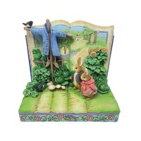 Beatrix Potter by Jim Shore - Peter Rabbit Storybook Figurine 13.5cm