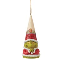 Grinch by Jim Shore - Grinch Gnome Clenched Hands - Hanging Ornament 12.7cm