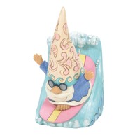 Heartwood Creek by Jim Shore Gnome Coastal Surfing Figurine 14.1cm