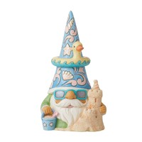 Heartwood Creek by Jim Shore - Gnome Coastal Summer and Sandcastle Figurine 16cm