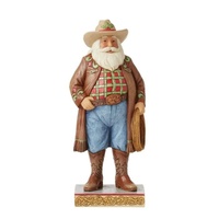 Heartwood Creek by Jim Shore Western Santa Figurine