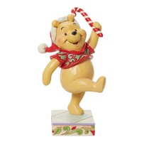 Disney Traditions by Jim Shore - Christmas Sweetie - Winnie the Pooh Figurine 14cm
