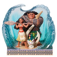 Disney Traditions by Jim Shore - Moana & Maui - Moana Figurine 18cm