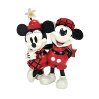 Disney Showcase - Christmas Mickey & Minnie Mouse - Figurine 10cm