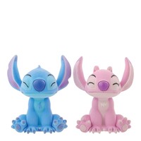 Grand Jester Studios - Stitch & Angel Kissing - Flocked Figurine 9cm