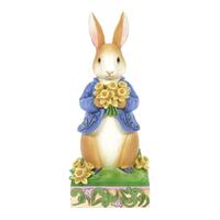 Beatrix Potter by Jim Shore - Peter Rabbit with Daffodils Figurine 16cm