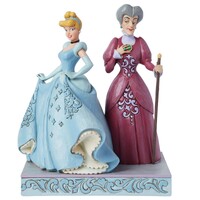 Disney Traditions by Jim Shore - Cinderella Vs Lady Tremaine - Cinderella Figurine 21.5cm