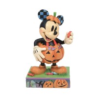 Disney Traditions by Jim Shore - Mick-O-Lantern Mickey Pumpkin Costume Figurine 15.5cm