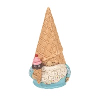 Heartwood Creek by Jim Shore - Gnome  Eating Ice Cream Figurine 16.2cm