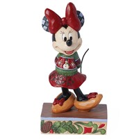 Disney Traditions by Jim Shore - Christmas Minnie Mouse Figurine 14cm