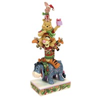 Disney Traditions by Jim Shore -Stacked Pooh Eeyore Tigger Piglet - Winnie the Pooh Figurine 25cm