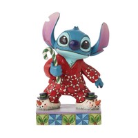 Disney Traditions by Jim Shore - Christmas Stitch - Lilo & Stitch Figurine 12cm