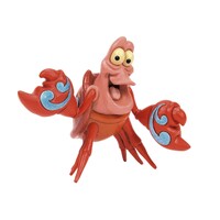 Disney Traditions by Jim Shore - Sebastian Crab - The Little Mermaid Mini Figurine 9.5cm