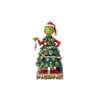 Grinch by Jim Shore - Grinch Dressed as Christmas Tree Figurine 21cm