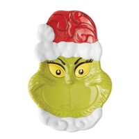 Grinch by Jim Shore - Grinch Cookie Platter Plate 