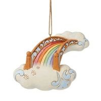 Heartwood Creek by Jim Shore Pet Rainbow Bridge Christmas Hanging Ornament