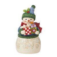 Heartwood Creek by Jim Shore Christmas Snowman with Gifts