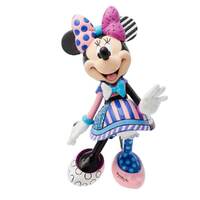 Disney Britto - Minnie Mouse Pink Blue Dress Large Figurine 22.5cm