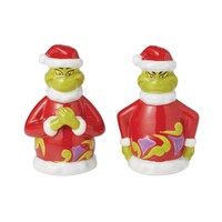 Grinch by Jim Shore - Grinch Naughty & Nice - Salt & Pepper Shakers