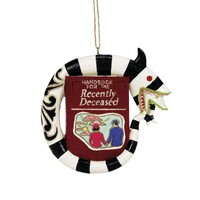 Beetlejuice by Jim Shore  - Sand Worm & Book Christmas Hanging Ornament 9.5cm