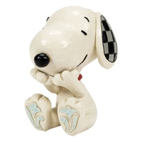 Peanuts by Jim Shore - Snoopy Laughing Mini Figurine 7cm