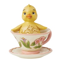 Heartwood Creek by Jim Shore - Easter Chick in Teacup Mini Figurine 9cm