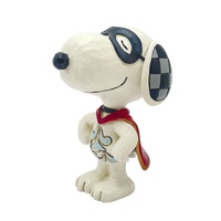 Peanuts by Jim Shore - Superhero Snoopy Mini Figurine 8cm