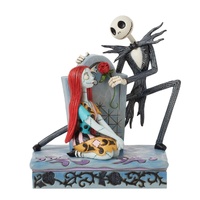 Disney Traditions by Jim Shore Jack and Sally Gravestone Nightmare Before Christmas