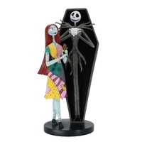 Disney Showcase - Jack & Sally Coffin True Love - Nightmare Before Christmas Figurine 24cm