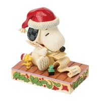 Peanuts by Jim Shore Snoopy & Woodstock  Christmas List