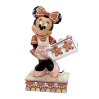 Disney Traditions by Jim Shore Minnie Mouse with Christmas Gingerbread Cookies