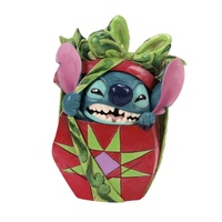 Disney Traditions by Jim Shore - Stitch Tearing Present - Lilo & Stitch Figurine 12.5cm