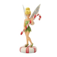 Disney Traditions by Jim Shore Christmas Tinker Bell with Candy Cane 