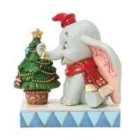 Disney Traditions by Jim Shore Dumbo The Elephant with Christmas A Tree