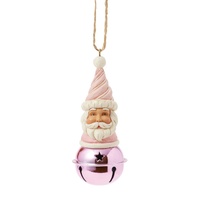 Heartwood Creek by Jim Shore Sweets Santa with Jingle Bell Christmas Hanging Ornament