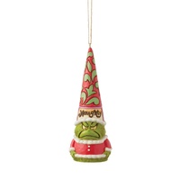 Grinch by Jim Shore - Grinch Gnome Naughty or Nice - Hanging Ornament 12.7cm