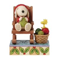 Peanuts by Jim Shore - Snoopy in Rocking Chair Figurine 12.7cm