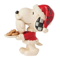 Peanuts by Jim Shore - Snoopy Dressed as Santa Mini Figurine 8.3cm