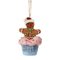 Heartwood Creek by Jim Shore Gingerbread Cupcake Christmas Hanging Ornament