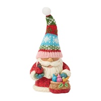Heartwood Creek by Jim Shore Christmas Holiday Gnome Wearing Knit Hat Figurine