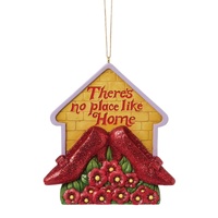 Wizard of Oz by Jim Shore -  Ruby Slippers Home Hanging Ornament 9cm