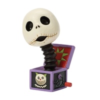 Disney Traditions by Jim Shore Jack in the Box Nightmare Before Christmas Mini Figurine 
