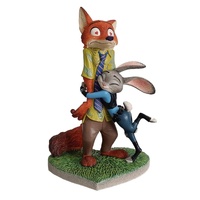 Disney Showcase Zootopia Judy Hopps & Nick Wilde Valentine  Hugs