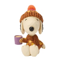 Peanuts by Jim Shore Snoopy Cozy for Fall - Autumn Days  with Mug