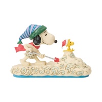 Peanuts by Jim Shore  Snoopy Shovelling Snow