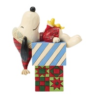 Peanuts by Jim Shore Snoopy and Woodstock Christmas Gifts