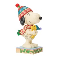 Peanuts by Jim Shore  Snoopy Hugging Woodstock