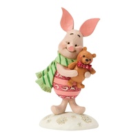 Disney Traditions by Jim Shore Winnie The Pooh Piglet Holding a Bear Mini Figurine