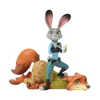 Disney Traditions by Jim Shore  From Zootopia, Judy Hopps and Nick Wilde