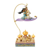 Disney Traditions by Jim Shore Aladdin & Jasmine Magic Carpet Ride Light Up